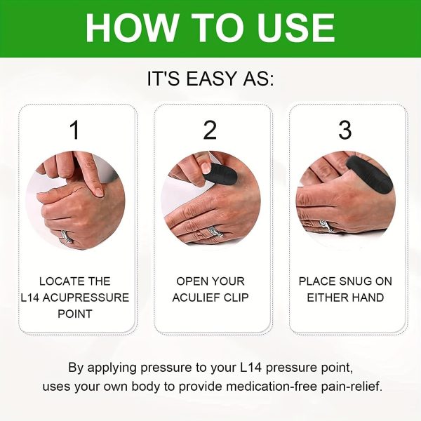 Original – Sugar Control Li4 Acupressure Point Clip Wearable – Supporting.