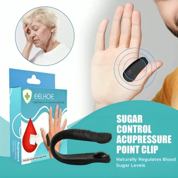Original – Sugar Control Li4 Acupressure Point Clip Wearable – Supporting.