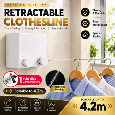 FlexiDry™ — Smart Telescopic Clothesline