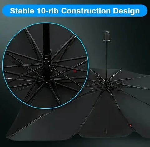 Premium Car Windshield Sun Shade Umbrella – Foldable UV Reflector & Heat Insulation Cover